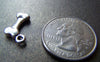 Accessories - Silver Dog Bone Charms Antique Silver Pet Ornament 7.5x18mm Set Of 20 Pcs A2384