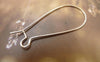 Accessories - Silver  Kidney Earwire French Earwire  38mm Set Of 50 Pcs A6252