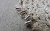 Accessories - Silver Spring Cord End Connector Coil Necklace Head 3x6mm Set Of 200 Pcs A6713
