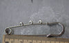 Accessories - Silvery Gray Kilt Pin Shawl Pins Three Loops Safety Pins Broochs 65mm Set Of 10 A3382