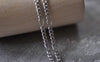 Accessories - Silvery Gray Steel Figaro Chain Link 3.6x8mm Set Of 16ft (5m) A7859
