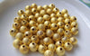 Accessories - Star Dust Beads Gold Color Shiny Sand Stardust Round Beads  6mm Set Of 20 Pcs A3866