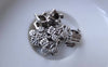 Accessories - Stroller Beads Antique Silver Baby Carrier Trolley Beads 10x13mm Set Of 10 Pcs A7579