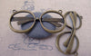 Accessories - Sunglasses Connector Pendants Antique Bronze Large Eyeglasses  25x59mm Set Of 6 Pcs A7389