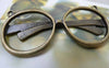 Accessories - Sunglasses Connector Pendants Antique Bronze Large Eyeglasses  25x59mm Set Of 6 Pcs A7389