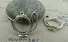 Accessories - Teapot Beads Tea Pot Charms Antique Silver Spacer Beads 18x22mm Set Of 10 Pcs A2772