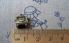 Accessories - Telephone Charms Antique Bronze 3D Pendants 8x10x14mm Set Of 10 Pcs A1098
