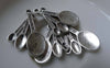 Accessories - Three Spoon Charms Antique Silver Pendants  20x30mm Set Of 10 Pcs A7839