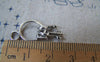 Accessories - Three Vintage Keys Keychain Antique Silver Keyring Charms 13x26mm Set Of 10 A1240