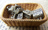 Accessories - Treasure Box Pendants Antique Bronze Chest Charms 4.5x9x11mm Set Of 20 A1400