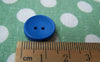 Accessories - Wooden Button Assorted Color Two Hole Round Shape 14.5mm Set Of 20 Pcs A3749