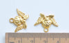 20 pcs Shiny Gold Lovely Angel Charms Pendants 11x20mm A9012