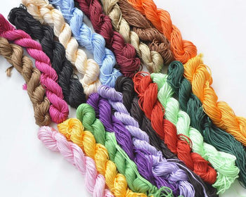 One Bundle Chinese Knot Macrame Beading Cord Thread 1mm