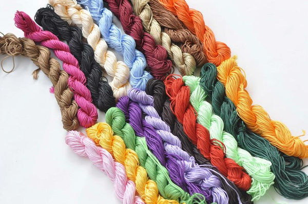 One Bundle Chinese Knot Macrame Beading Cord Thread 1mm