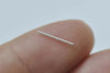20 pcs Hypoallergenic Polished 925 Sterling Silver Earring Rod Sticks
