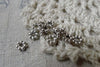 200 pcs Antique Silver Daisy Spacer Beads 5mm A6652