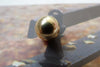 50 pcs Gold Ball Beads 8mm  A6686
