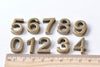 Antique Bronze Arabic Number 0 1 2 3 4 5 6 7 8 9 Bracelet Beads