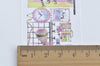 Happy Day Pink Washi Tape 45mm Wide x 5M A13336