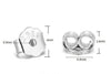 925 Sterling Silver Earring Backs Butterfly Clutch Set of 8