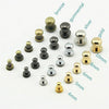 Screwed Studs Button For Diy Purse Brass Rivet/2 Sets A Pack