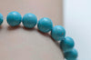 One Strand Magnesite Blue Turquoise Round Gemstone Beads 4-18mm