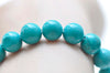 One Strand Blue Green Turquoise Round Gemstone Beads 4mm-12mm