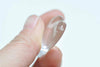 Crystal Glass Cabochon Heart Shaped Cameo Various Sizes Available