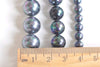 One Strand Colorful Black Mother of Pearl Round Beads