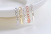 925 Sterling Silver Teardrop Tags Extender 5cm Extension Chain