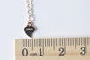 925 Sterling Silver Heart Tags Extender 5cm Extension Chain