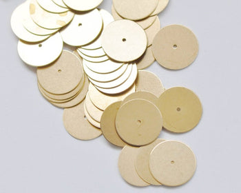 Raw Brass Flat Round Blank Disc Spacer Beads 4mm-30mm