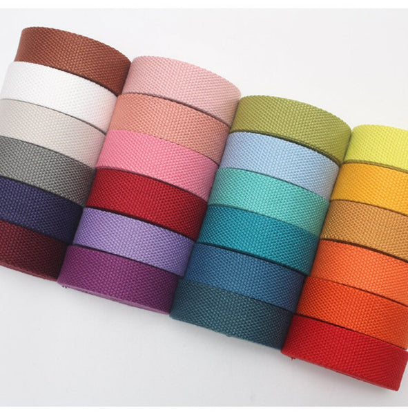 25mm Width Solid Color Bag Strap 60cm Length