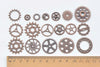 Bulk Gear Watch Movement Antique Copper Charms Mixed Style