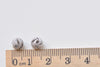 925 Sterling Silver Cut Out Stardust Loose Spacer Beads 6mm