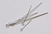 100 pcs Stainless Steel Eyepins Various Sizes Available 23G/22G/21G