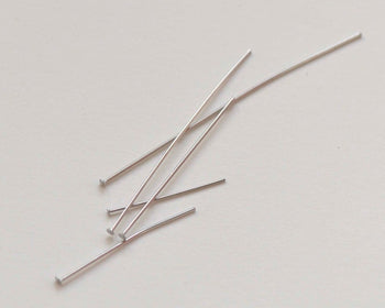 100 pcs Stainless Steel Headpin Various Sizes Available 24G/23G/22G/21G