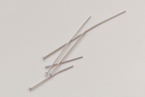 100 pcs Stainless Steel Headpin Various Sizes Available 24G/23G/22G/21G