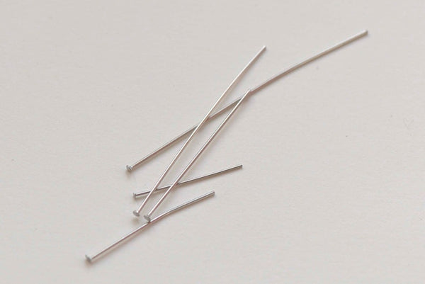 100 pcs Stainless Steel Headpin Various Sizes Available 24G/23G/22G/21G