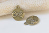 Antique Bronze/Silver/Gold/Rose Gold Pinky Swear Charms Double Sided 14.5mm