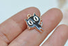 Light Gold Fancy Enamel Charms Mixed Styles Set of 100 A2640