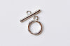 2 Sets 925 Sterling Silver Toggle Clasps  Silver/Platinum/Gold/Rose Gold