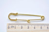 10 pcs Shiny Gold Kilt Pin Safety Pins Broochs One/Two/Three/Four/Five Loops
