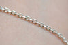 Polished 925 Sterling Silver Textured Oval Chain 0.9mm-2.8mm