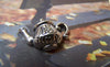 20 pcs of Antique Silver Half Teapot Charms 14x19mm A1285