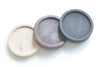 Round Wooden Pendant Tray Bezel Setting Blanks Match 25mm Cabochon Set of 10