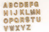 Antique Bronze Alphabet Letter Tags Initial Beads A-Z Size 11x14mm/14x19mm