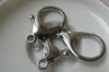 10 pcs Chrome Color Lobster Clasp Large Size 21x35mm A6133