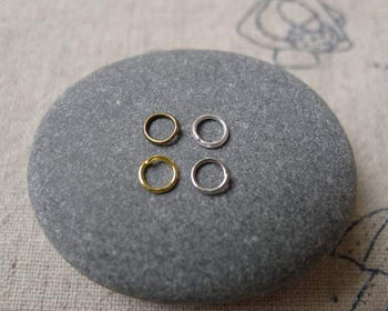 500 pcs of Metal Jump Rings Size 4mm 25gauge Various Sizes Available