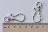 10 pcs Antiqued Silver Hooks Charms Connectors A8539